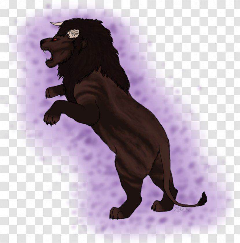 Dog Lion Horse Cartoon Mammal - Mythical Creature Transparent PNG