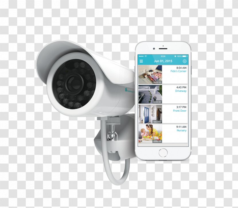 Wireless Security Camera Closed-circuit Television Surveillance IP Home - Closedcircuit - Professional Transparent PNG