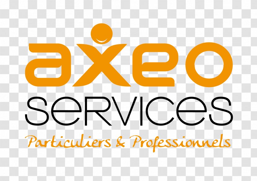 Logo AXEO Services Centre-Val De Loire Area Brand - Yellow - Axe Flyer Transparent PNG