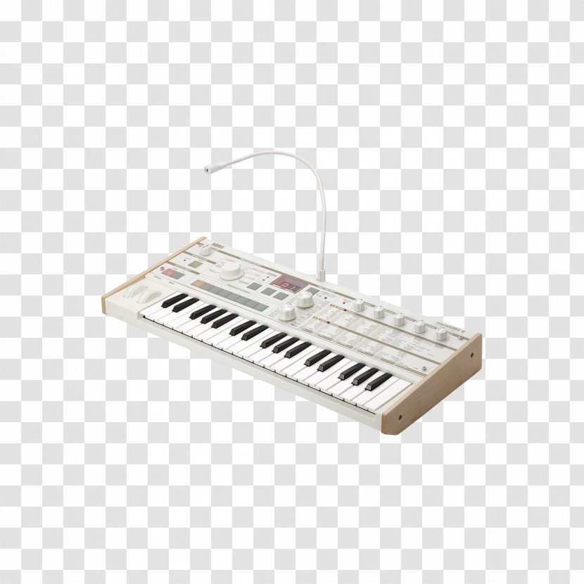 MicroKORG Sound Synthesizers Vocoder Analog Modeling Synthesizer - Keyboard Transparent PNG