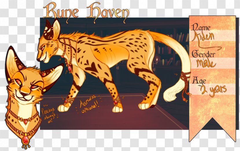 Tiger Giraffe Cat Horse Illustration - Big Cats - Deer Antlers Transparent PNG