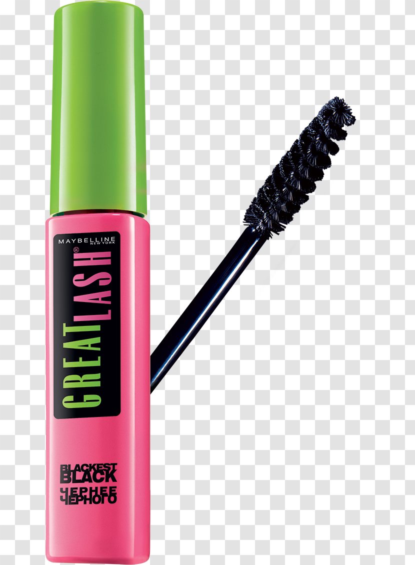 Maybelline Lash Sensational Washable Mascara Eyelash Cosmetics - Great Transparent PNG