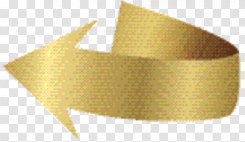Grand Ribbon - Brass - Metal Transparent PNG