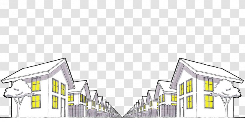 House Residential Area Roof Architecture Energy Transparent PNG
