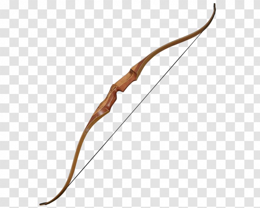 Bow And Arrow Ranged Weapon - Arc - Wooden Bows Transparent PNG