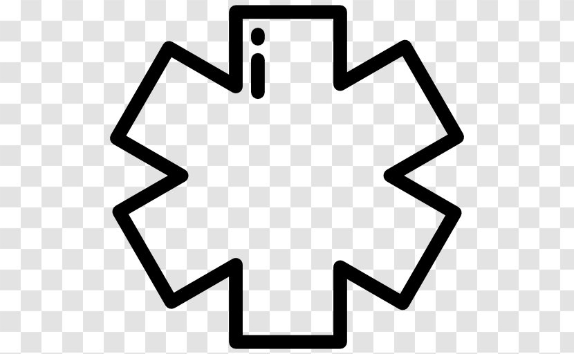 Star Of Life Emergency Medical Services Clip Art - Asterisk Transparent PNG