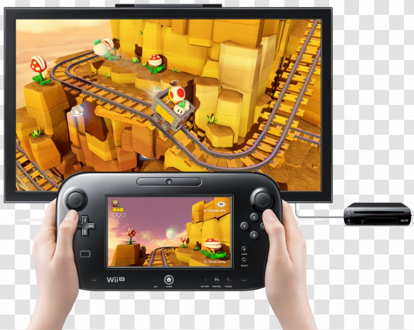 Captain Toad: Treasure Tracker Wii U GamePad - Toad - Nintendo Transparent PNG