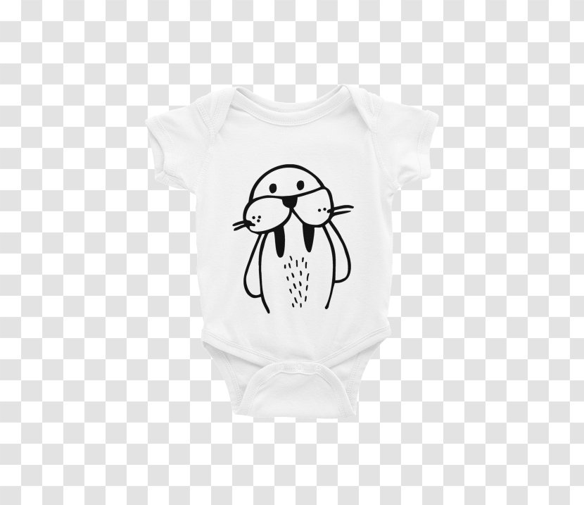 T-shirt Shoulder Baby & Toddler One-Pieces Sleeve Bluza - Clothing - Wally Walrus Transparent PNG