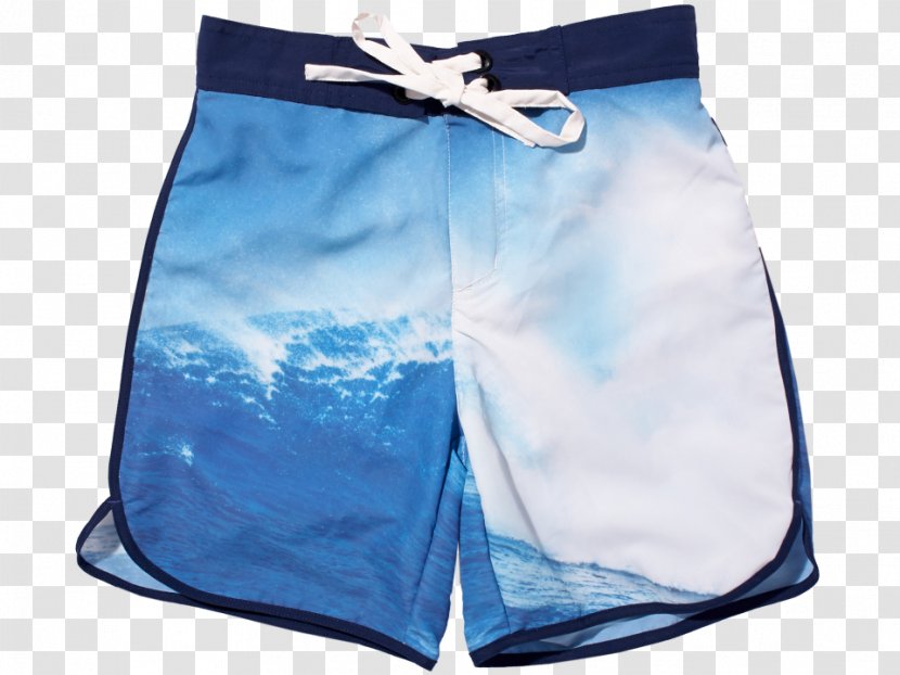 Trunks Swim Briefs Shorts Swimming - Orange Waves Transparent PNG