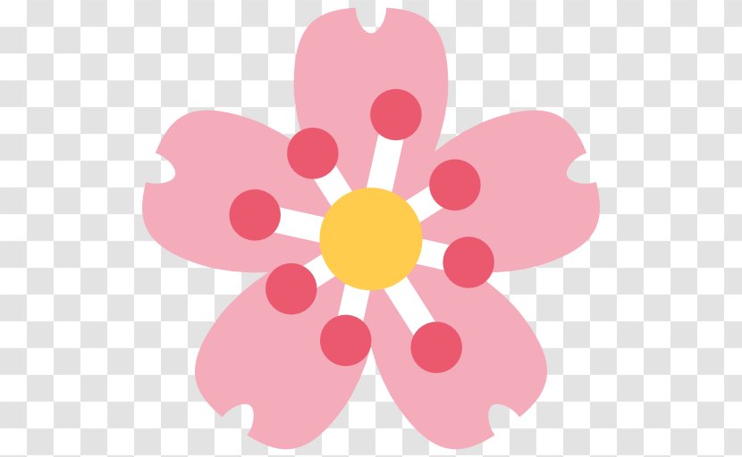 Emoji Domain Flower Emojipedia English Transparent PNG