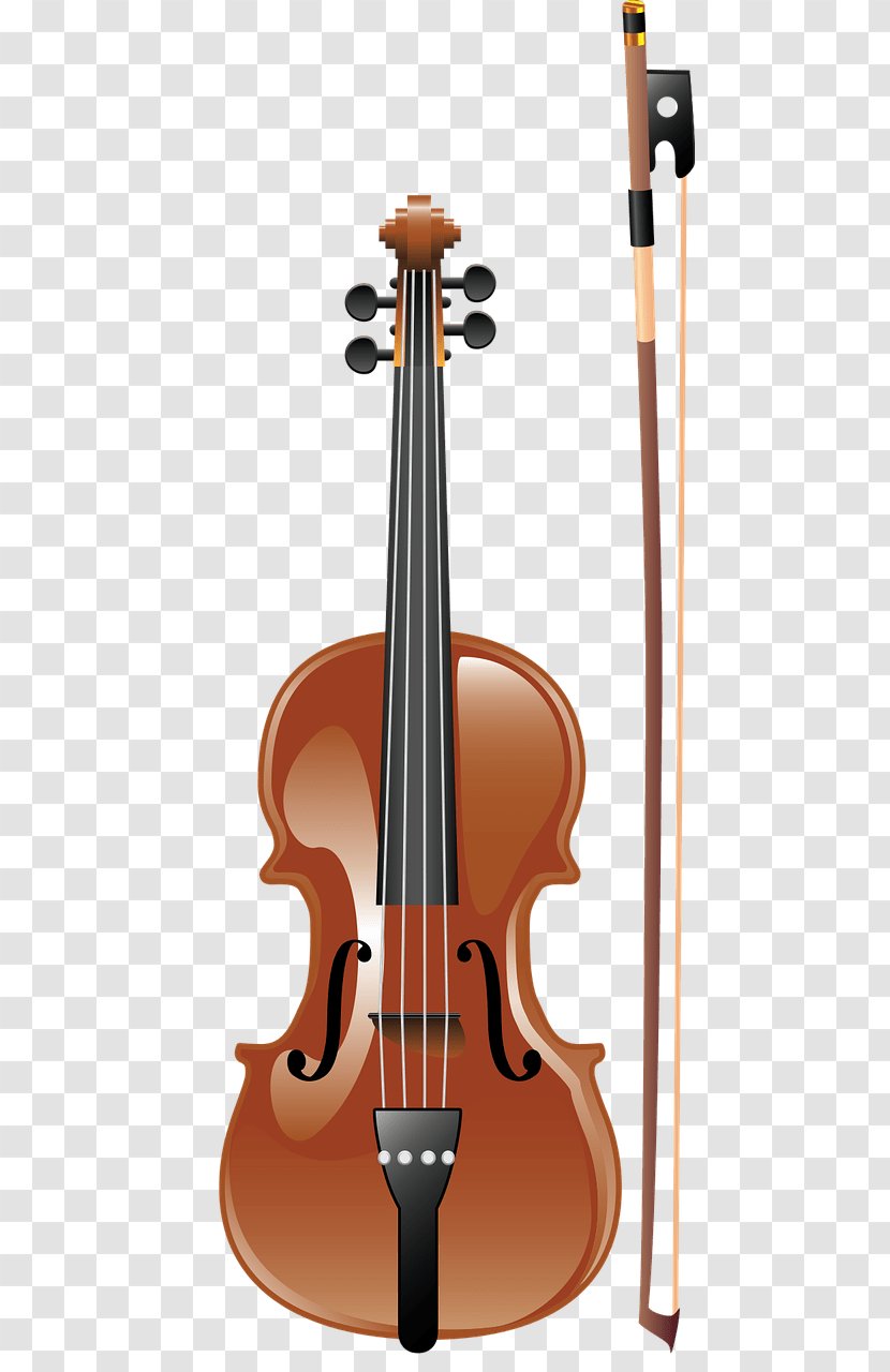 Violin Bow Musical Instruments - Heart - Key Transparent PNG