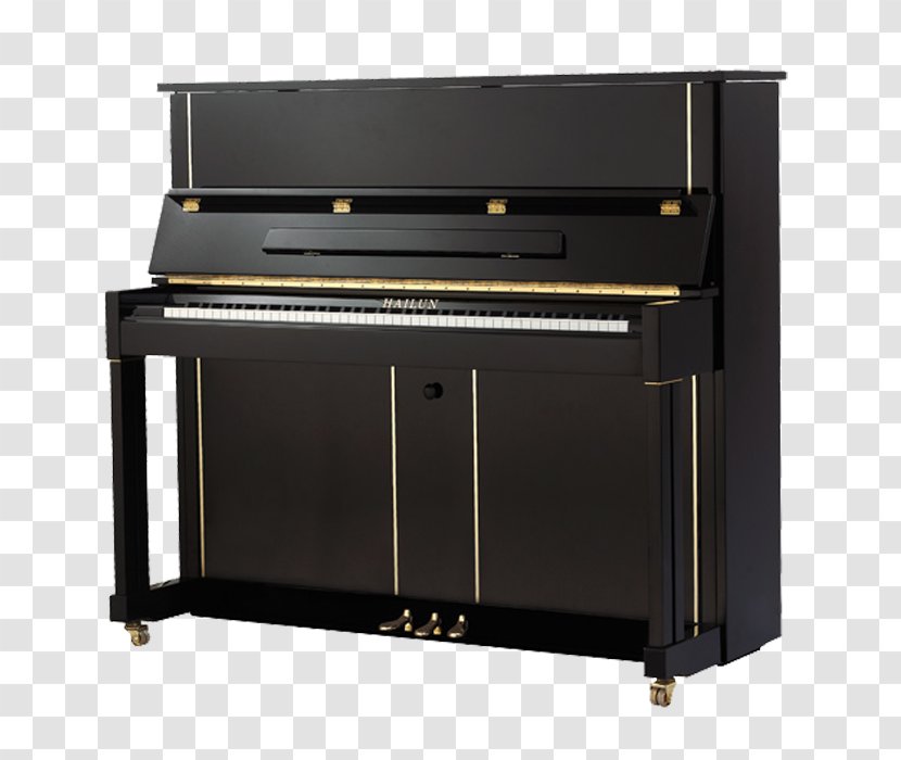 Upright Piano Hailun Grand Musical Instrument - Electronic Device Transparent PNG