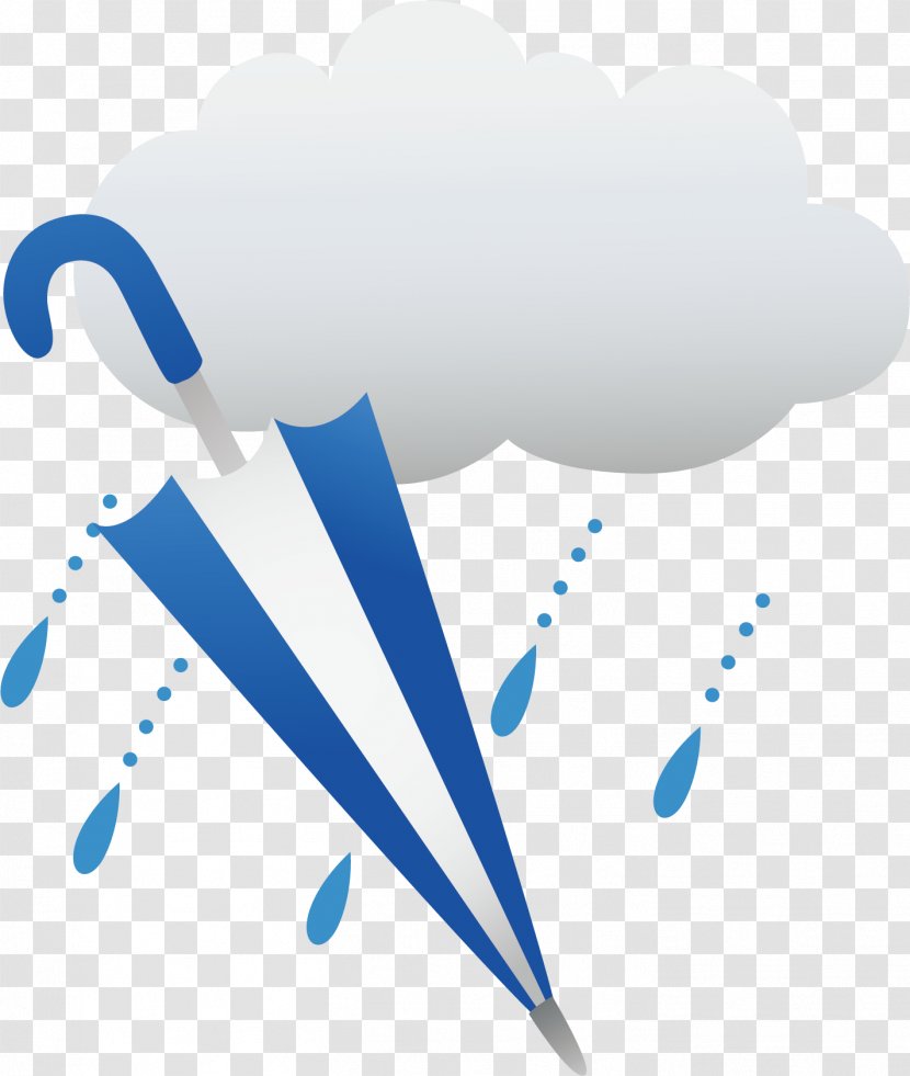 Rain Vector Material - Cloud - Wing Transparent PNG