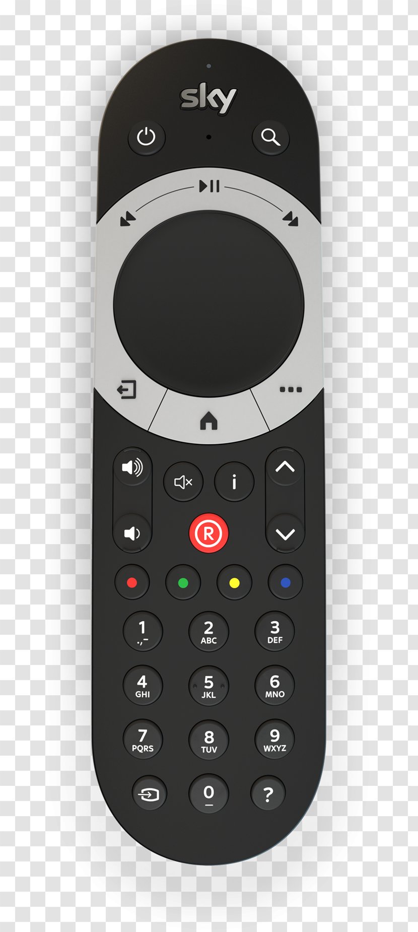 Remote Controls Sky UK Sky+ HD Set-top Box Digibox - Menu - Q & A Transparent PNG