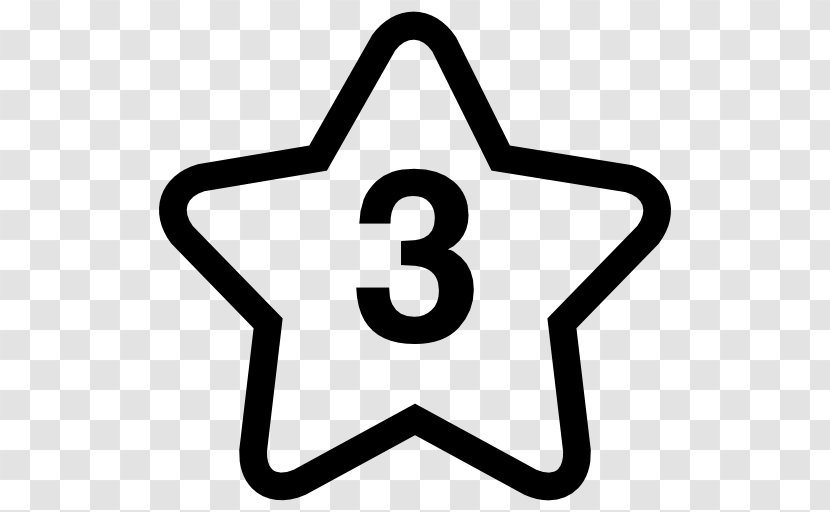 Number Symbol Shape - Star Transparent PNG