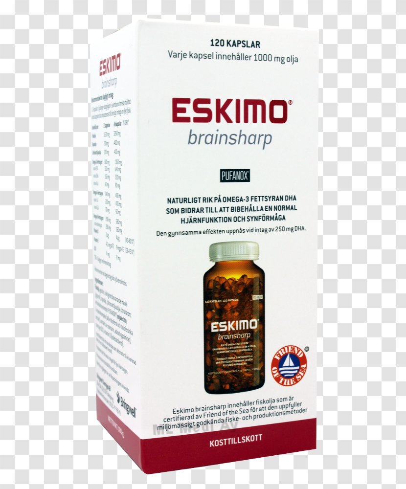 Dietary Supplement Capsule Fish Oil Acid Gras Omega-3 Fatty - Vitamin - Eskimo Transparent PNG