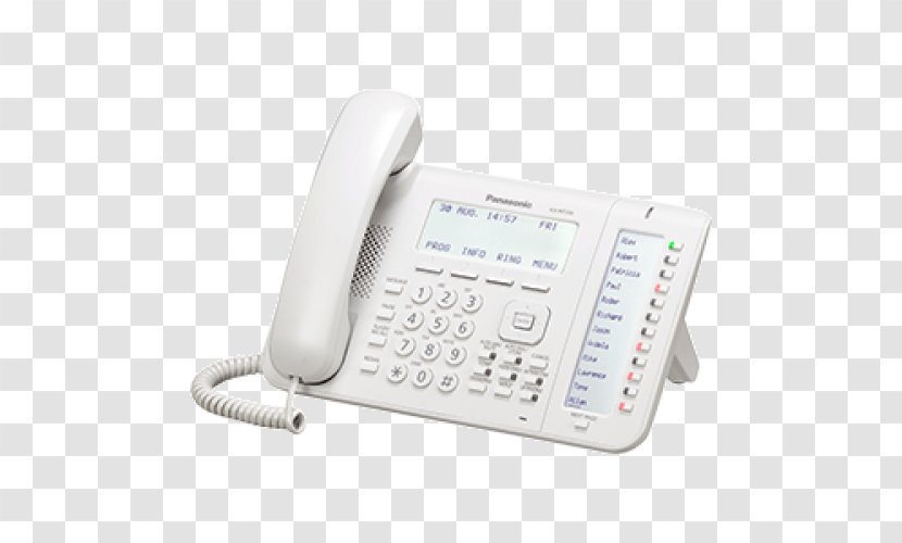 KX-DT546 - Speakerphone - BlackCorded Phone Business Telephone System Panasonic IP PBX HandsetPanasonic Transparent PNG