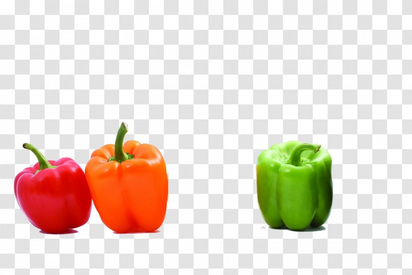 Bell Pepper Chili Vegetable Color - Material Vegetables Transparent PNG