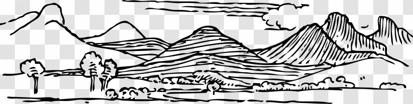 Mountain Range Stock Photography Royalty-free Clip Art - Mammal - Cartoon Hill Transparent PNG