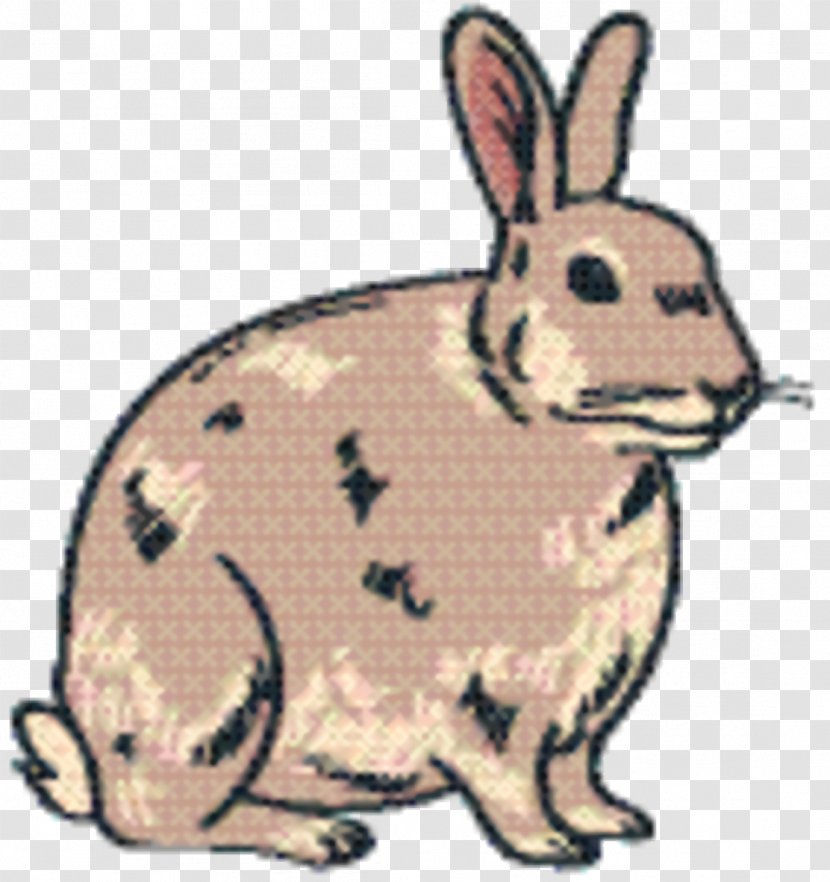 Mountain Cartoon - Animal Figure - Snowshoe Hare Eastern Cottontail Transparent PNG