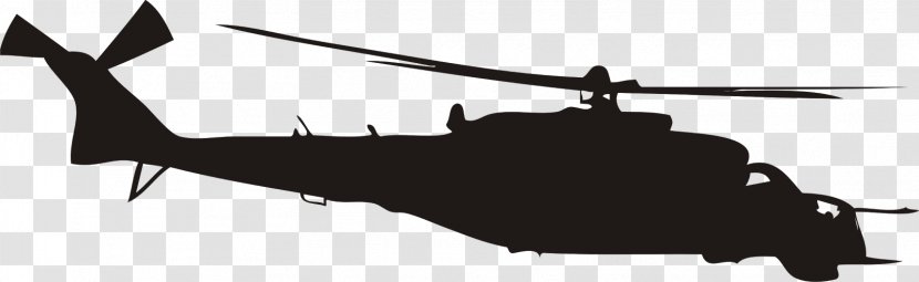 Boeing AH-64 Apache Helicopter Rotor Silhouette Military - Logo Transparent PNG