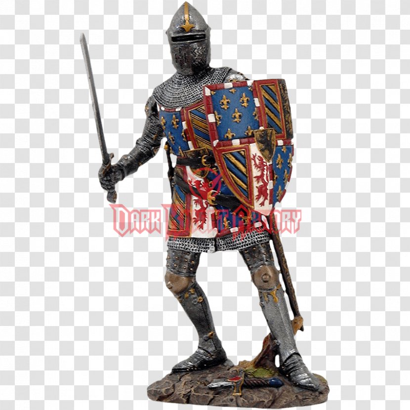 Knight King Arthur Figurine Plate Armour - Bust Transparent PNG