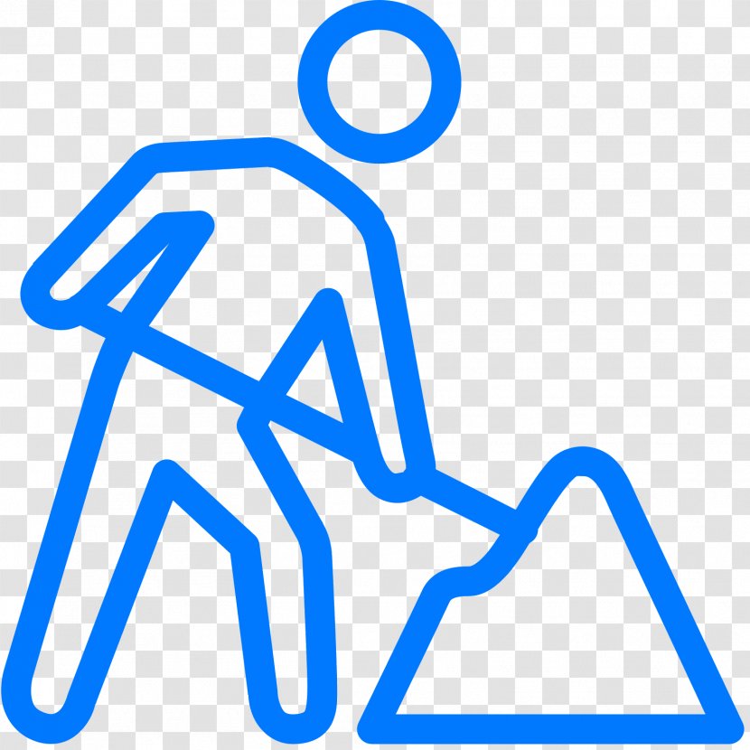 Laborer Clip Art Icons8 - Blue - Cargo Worker Image Transparent PNG