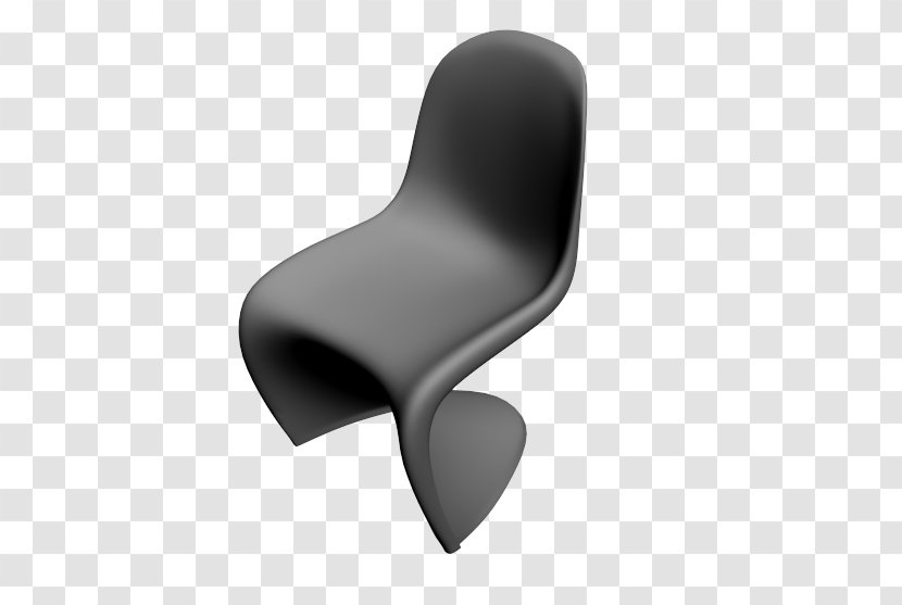 Furniture Chair - Black - Plastic Chairs Transparent PNG