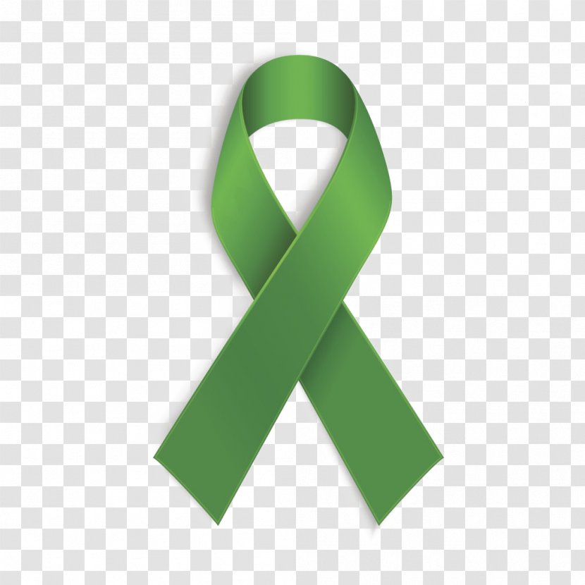 Green Ribbon Mental Health Awareness Illness Week Disorder - Logo Transparent PNG