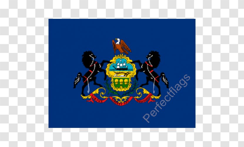 Flag And Coat Of Arms Pennsylvania Thirteen Colonies American Revolution The United States - Seal Transparent PNG