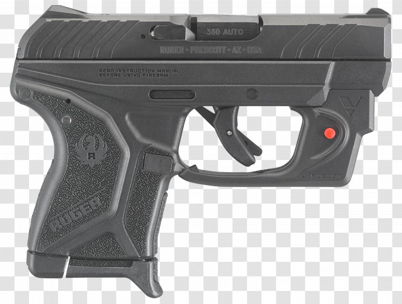 Ruger LCP .380 ACP Sturm, & Co. Semi-automatic Pistol - 380 Acp - Trigger Transparent PNG