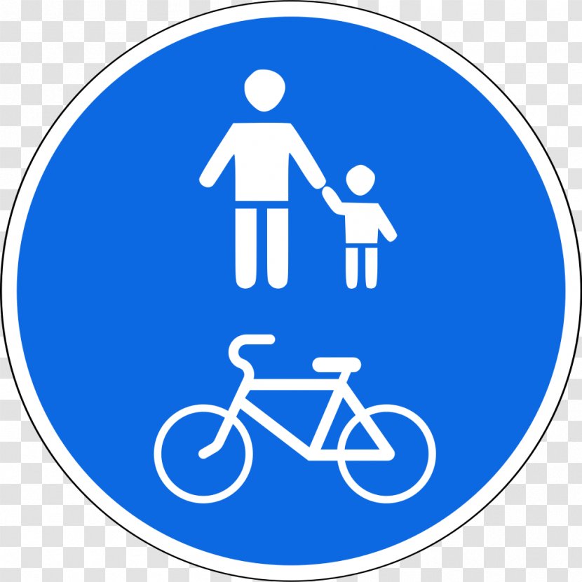 Bike Path Bicycle Traffic Sign Cycling - Brand Transparent PNG
