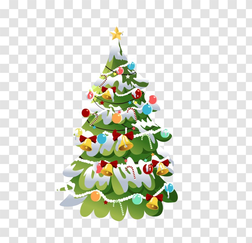 New Year Santa Claus Christmas Tree Desktop Wallpaper - Pattern Transparent PNG