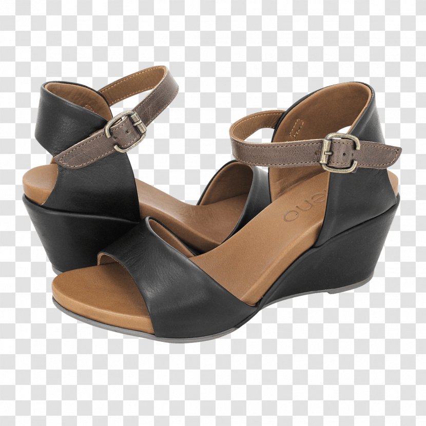Slide Leather Sandal - Footwear Transparent PNG