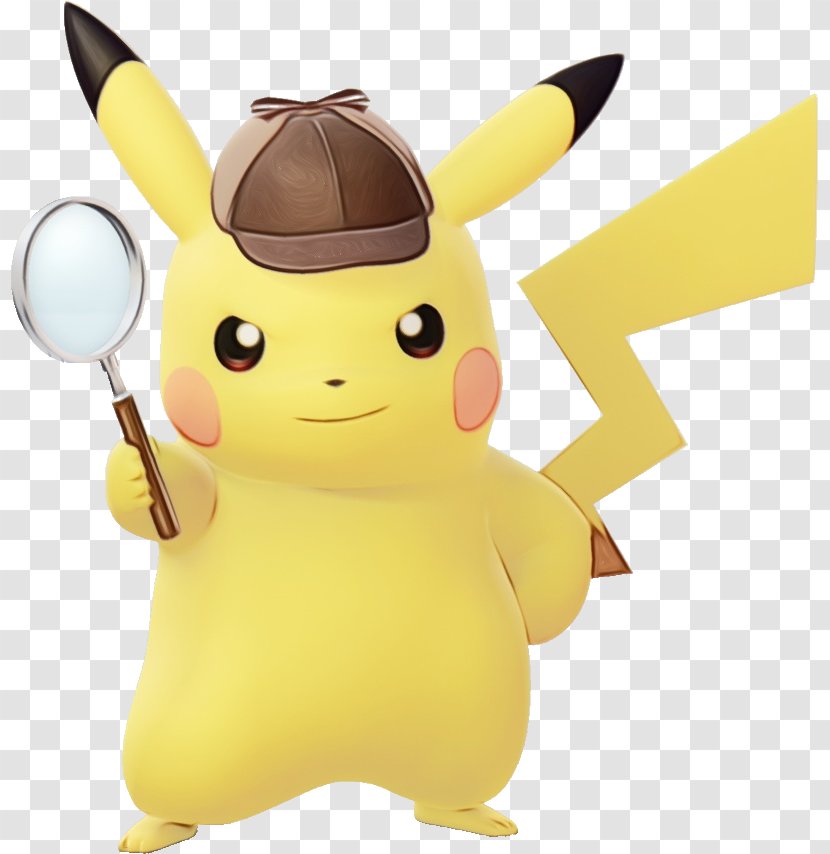 Detective Pikachu Video Games Collectible Card Game Film - Action Figure - Fictional Character Transparent PNG