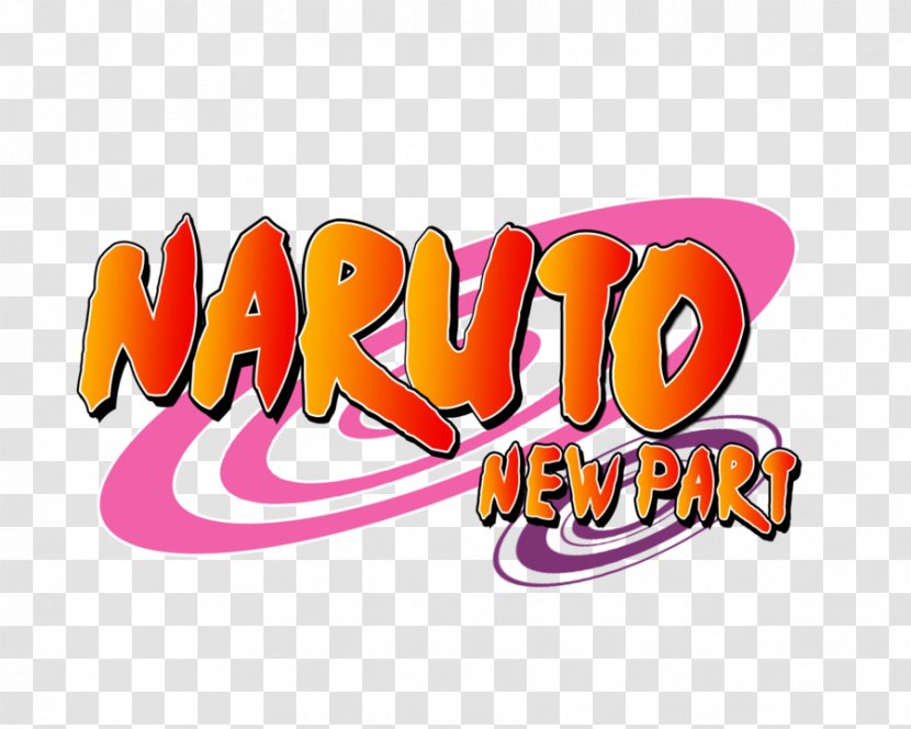 Naruto Uzumaki Logo Inscription - Cartoon Transparent PNG