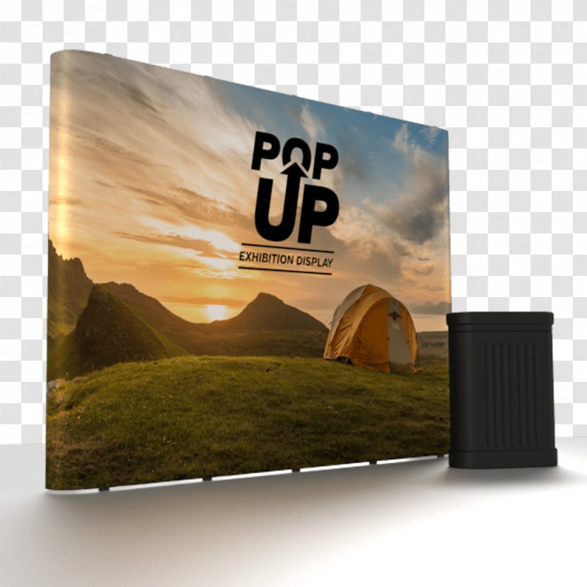 Pop-up Retail Ad Exhibition Banner Printing - Work Of Art - Roll Ups Transparent PNG