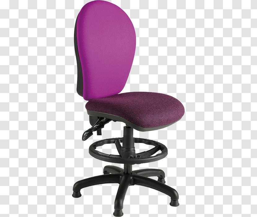 Office & Desk Chairs Table Swivel Chair Plastic - Silhouette - Back Round Transparent PNG
