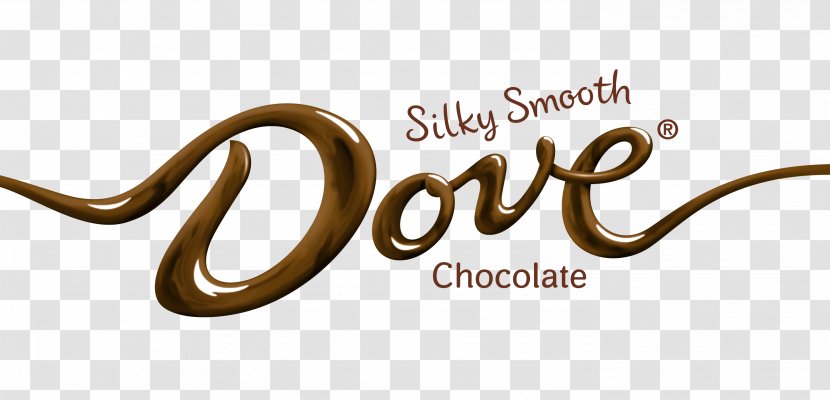 Chocolate Bar Milk DOVE Dark - Logo Transparent PNG
