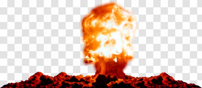 Nuclear Explosion Weapon - Explosive Material - Volcano Eruption Transparent PNG