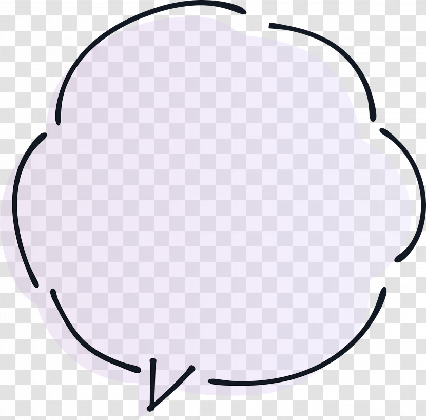 Thought Bubble Speech Balloon Transparent PNG