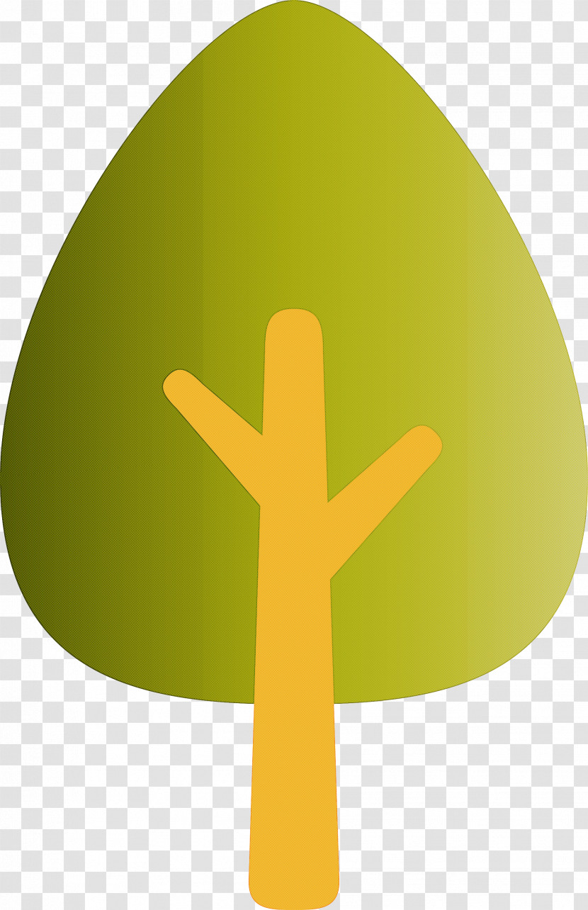 Green Yellow Symbol Plant Cross Transparent PNG