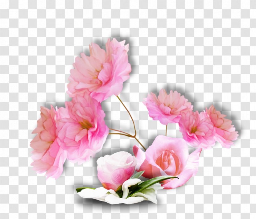 Cut Flowers Artificial Flower Petal Heart - Amour Transparent PNG