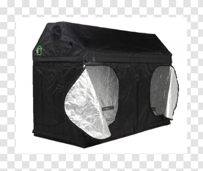 Hydroponics Roof Tent Growroom - Black - Tree Rooting Transparent PNG