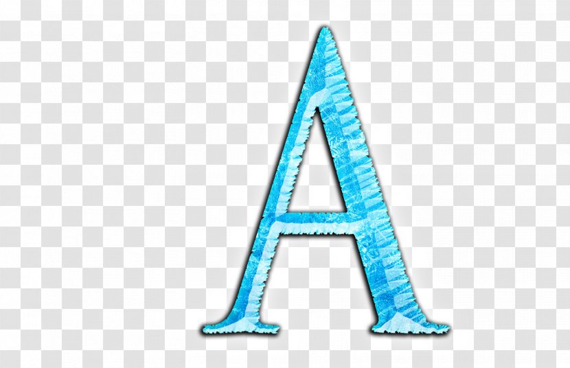 Letter Frozen Film Series Elsa Alphabet - Number - Clolorful Letters Transparent PNG