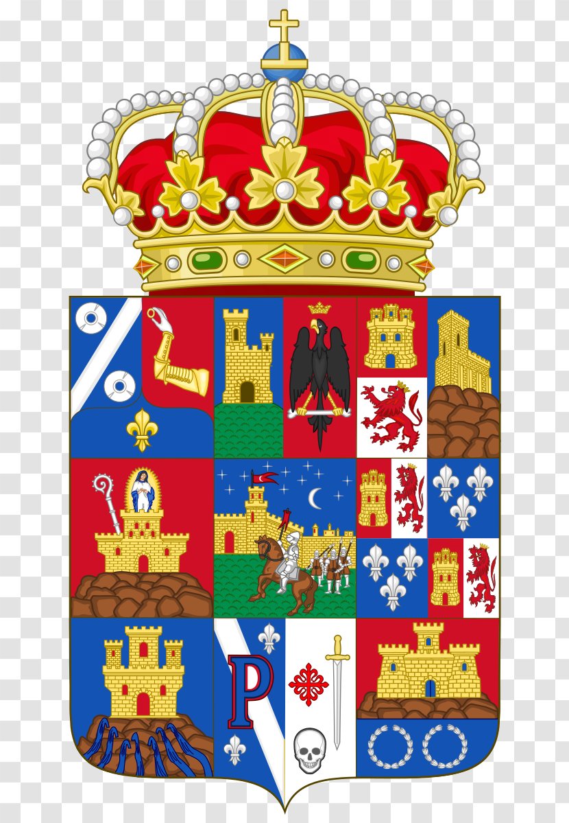 Coat Of Arms Asturias Victory Cross Kingdom - Guadalajara Transparent PNG