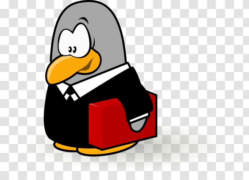 Penguin Duck Bird Clip Art - Headgear - Office Workers Transparent PNG