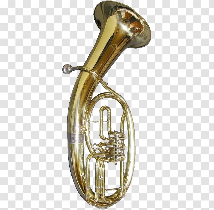 Tenorhorn French Horns Baritone Horn Tenor Euphonium - Cartoon Transparent PNG