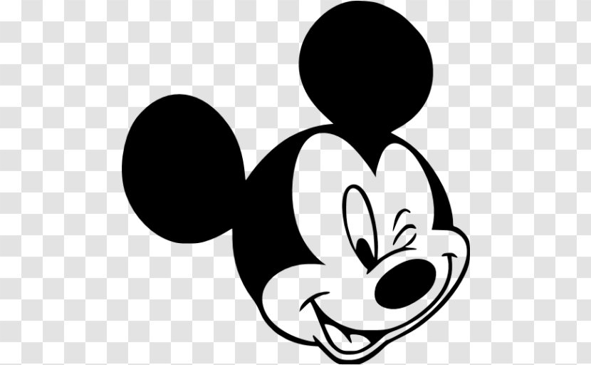 Mickey Mouse Minnie Black And White Clip Art Transparent PNG