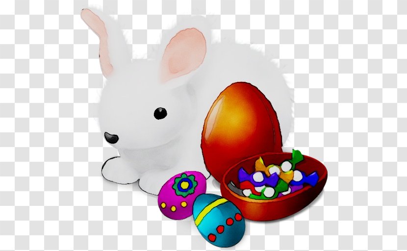 Easter Bunny Egg Rabbit - Rabbits And Hares Transparent PNG